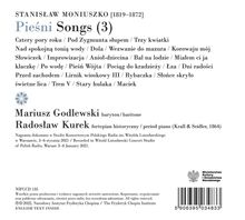 Stanislaw Moniuszko (1819-1872): Lieder (Piesni / Songs) Vol.3, CD