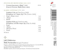 Karol Lipinski (1790-1861): Symphonien op.2 Nr.2 &amp; 3, CD