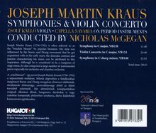 Joseph Martin Kraus (1756-1792): Symphonien C-Dur &amp; cis-moll, CD