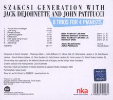 Szakcsi Generation: 8 Trios For 4 Pianists, CD