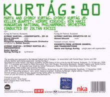 György Kurtag (geb. 1926): Kurtag:80, 2 CDs