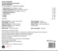 HANS LÜDEMANN, TransEuropeExpress Ensemble, BURCU KARADAĞ. "On The Edges 4 – Oriental Express". Gesamtzeit: 62'33".