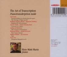 Risto-Matti Marin - The Art of Transcription, CD