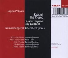 Seppo Pohjola (geb. 1965): The Closet (Kammeroper), CD