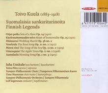 Toivo Kuula (1883-1918): Chorwerke "Finnish Legends", CD