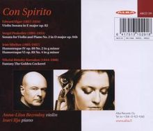 Anna-Liisa Bezrodny - Con Spirito, CD