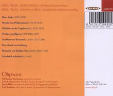 Minnelieder "Herz, Prich!", CD