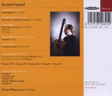 Osmo Palmu - Recital Espanol, CD