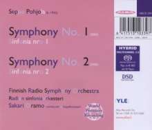 Seppo Pohjola (geb. 1965): Symphonien Nr.1 &amp; 2, Super Audio CD