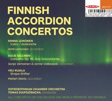 Finnish Accordion Concertos, CD