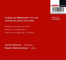 Ludwig van Beethoven (1770-1827): Violinsonaten Nr.4,8,9, CD