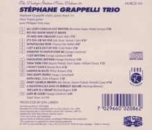 Stephane Grappelli (1908-1997): Stephane Grappelli Trio, CD