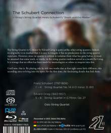 Oslo String Quartet  - The Schubert Connection (Blu-ray Audio &amp; SACD), 1 Blu-ray Audio und 1 Super Audio CD