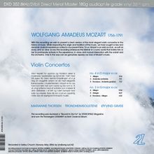 Wolfgang Amadeus Mozart (1756-1791): Violinkonzerte Nr.3 &amp; 4 (180g), LP