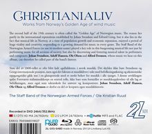 Christianialiv - The Staff Band of the Norwegian Armed Forces (Blu-ray Audio &amp; SACD), 1 Blu-ray Audio und 1 Super Audio CD