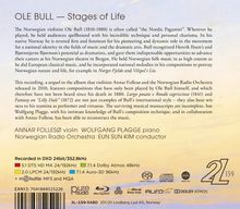 Ole Bull (1810-1880): Werke für Violine &amp; Orchester / Klavier - Stages of Life" (Blu-ray Audio &amp; SACD), 1 Blu-ray Audio und 1 Super Audio CD