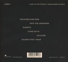 Airbag: A Day In The Studio / Unplugged In Oslo, 1 CD und 1 DVD