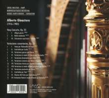 Alberto Ginastera (1916-1983): Harfenkonzert op.25, CD