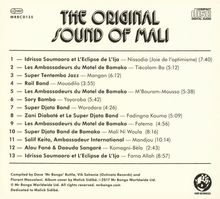 The Original Sound Of Mali, CD