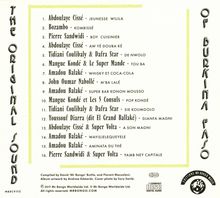 Original Sound Of Burkina Faso, CD