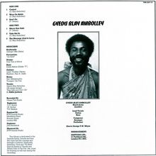 Gyedu Blay Ambolley &amp; Zantoda Mark III: Control, LP
