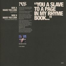 Nas: Made You Look, Single 7"