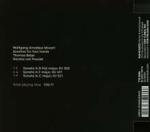 Wolfgang Amadeus Mozart (1756-1791): Klaviersonaten zu vier Händen KV 358,497,521, Super Audio CD