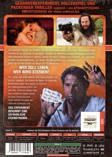 Ein Thriller über ein Gedankenexperiment, in dem Schüler entscheiden, wer in einem Bunker überlebt. "Ich kenne den Exitcode."