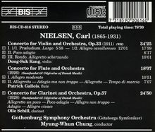 Carl Nielsen (1865-1931): Violinkonzert op.33, CD