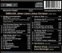 Jean Sibelius (1865-1957): Lieder Vol.2, CD
