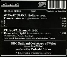 Elena Firsova (geb. 1950): Cassandra op.60, CD