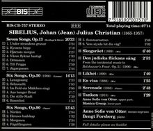 Jean Sibelius (1865-1957): Lieder Vol.3, CD