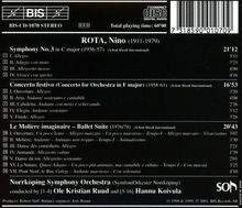 Nino Rota (1911-1979): Symphonie Nr.3, CD