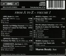 Sharon Bezaly - From A To Z Vol.1, CD