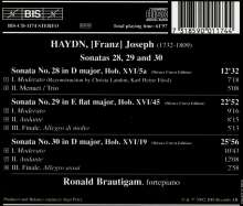 Joseph Haydn (1732-1809): Klaviersonaten H16 Nr.5a,19,45, CD