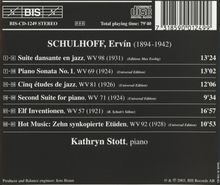 Erwin Schulhoff (1894-1942): Klavierwerke, CD