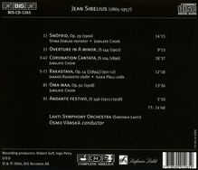 Jean Sibelius (1865-1957): Kantaten, CD