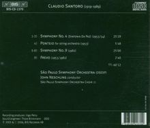 Claudio Santoro (1919-1989): Symphonien Nr.4 &amp; 9, CD