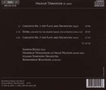 Haukur Tomasson (geb. 1960): Flötenkonzerte Nr.1 &amp; 2, CD