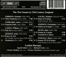 The Trio Sonata in 17th-Century England, CD