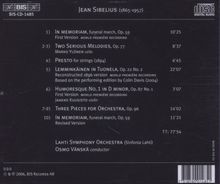 Jean Sibelius (1865-1957): Orchesterwerke, CD