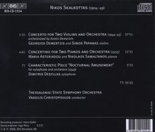 Nikos Skalkottas (1904-1949): Konzert für 2 Violinen &amp; Orchester, CD