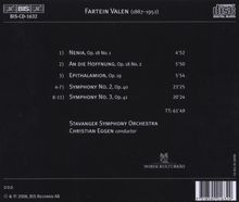 Fartein Valen (1887-1952): Symphonien Nr.2 &amp; 3, CD