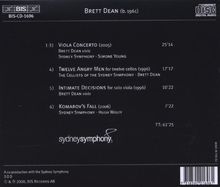 Brett Dean (geb. 1961): Violakonzert, CD