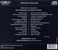 Orpheus in England, CD
