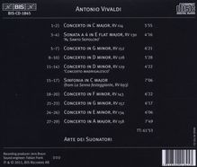 Antonio Vivaldi (1678-1741): Concerti für Streicher RV 114,108,129,130,143,152,157,158, CD