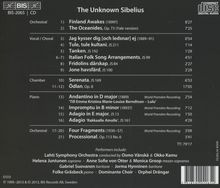 Jean Sibelius (1865-1957): The Unknown Sibelius, CD