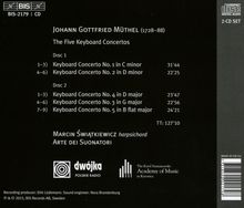 Johann Gottfried Müthel (1728-1788): Cembalokonzerte Nr. 1-5, 2 CDs