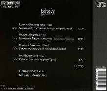 Elena Urioste &amp; Michael Brown - Echoes, CD