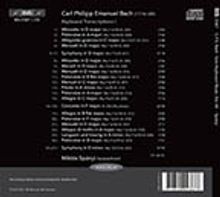 Carl Philipp Emanuel Bach (1714-1788): Transkriptionen für Cembalo Vol.1, CD